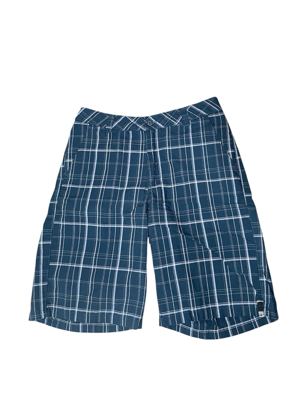 Men’s O’Neill Blue Plaid Shorts, size 32